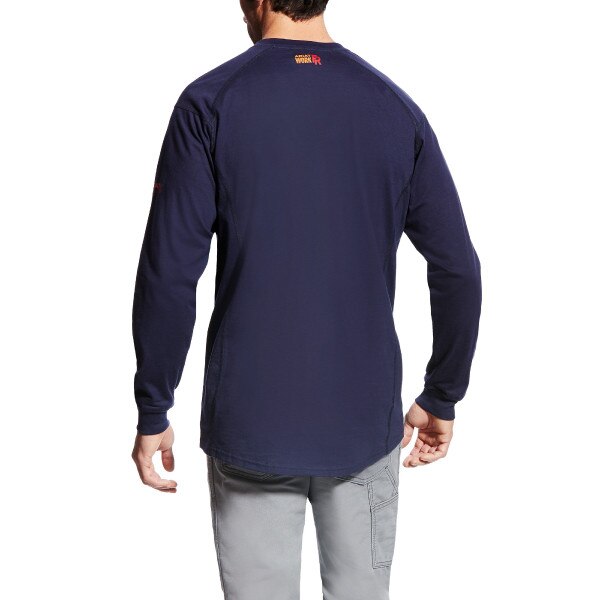 Ariat FR Air Henley in Navy
